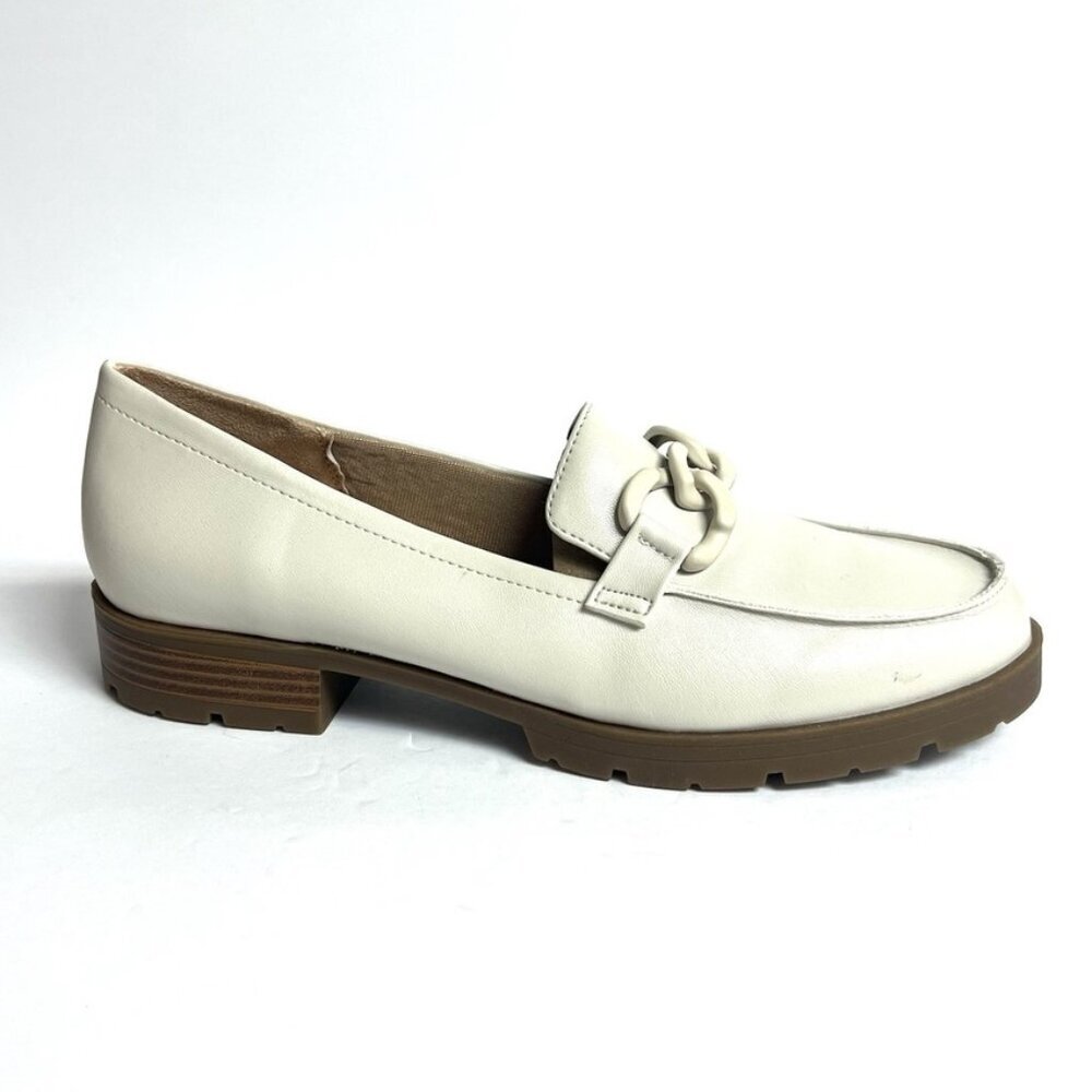 Lifestride Women’s London 2 Off White Slip-On Loafers, Size 11M